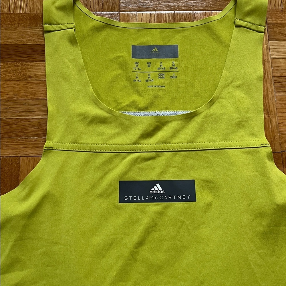 ADIDAS BY STELLA MCCARTNEY Adizero Training Running Tank Top M - Picture 2 of 4